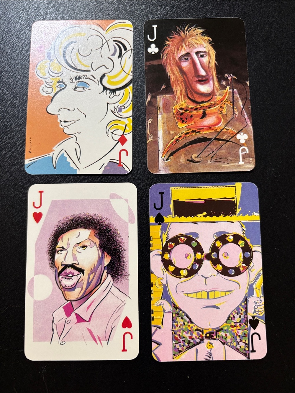 Novelty Pop-Art Musician Playing Cards - Multicolor Set